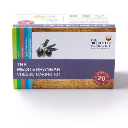 The Mediterranean Cheese Making Kit box