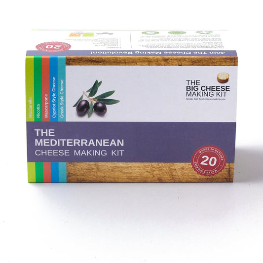 The Mediterranean Cheese Making Kit box