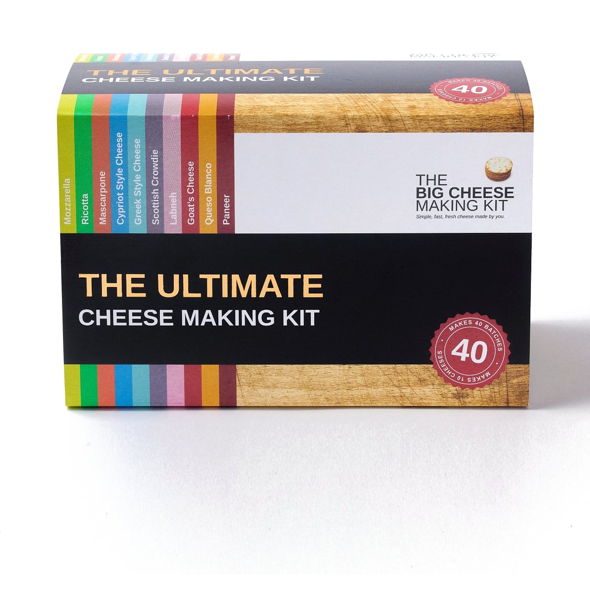 The Ultimate Cheese Making Kit box