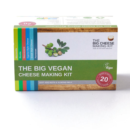 The Big Vegan Cheese Making Kit box