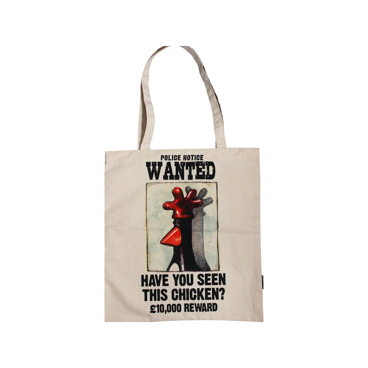 Wallace & Gromit Feathers McGraw "Wanted" Shopper