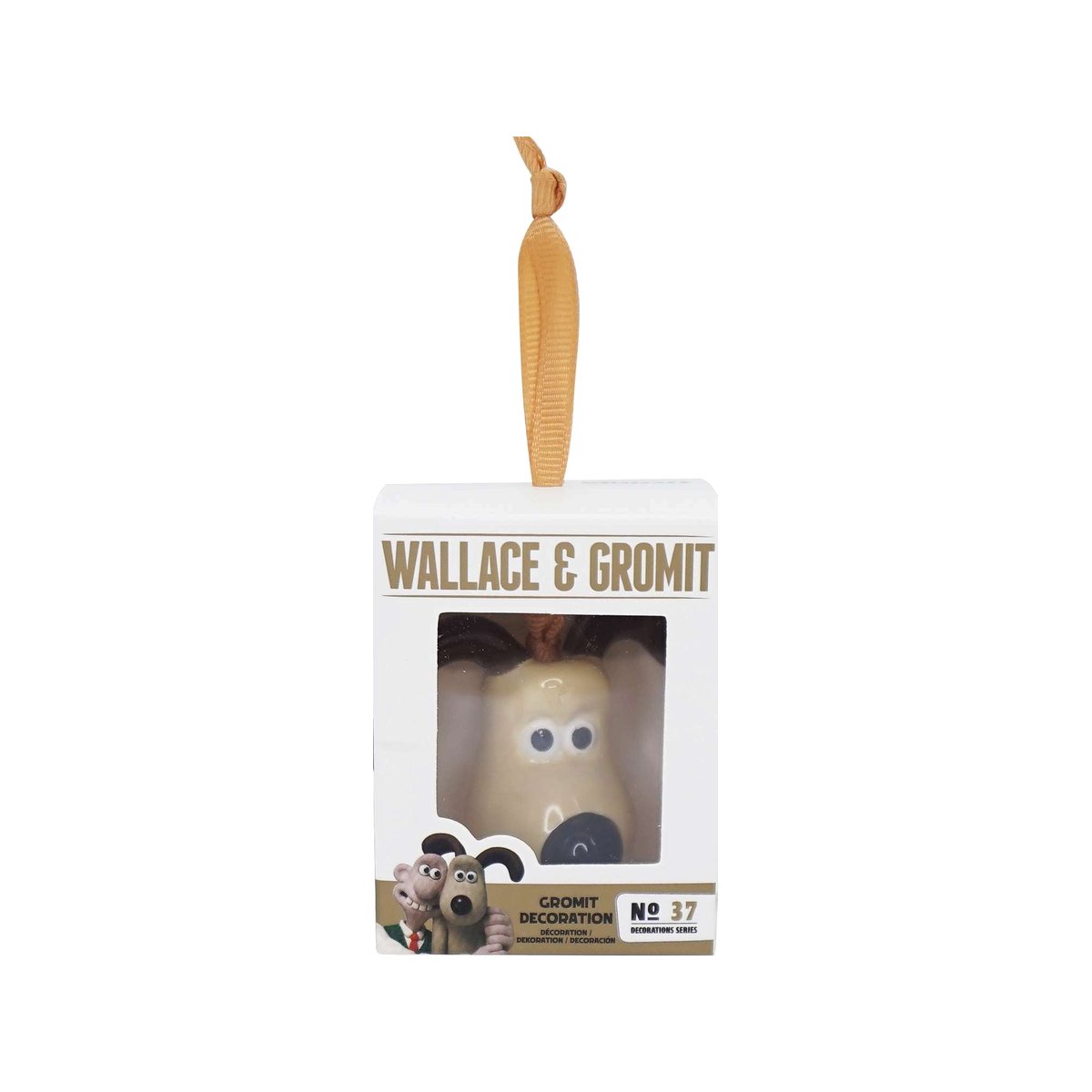 Wallace & Gromit Gromit Hanging Decoration in its gift box