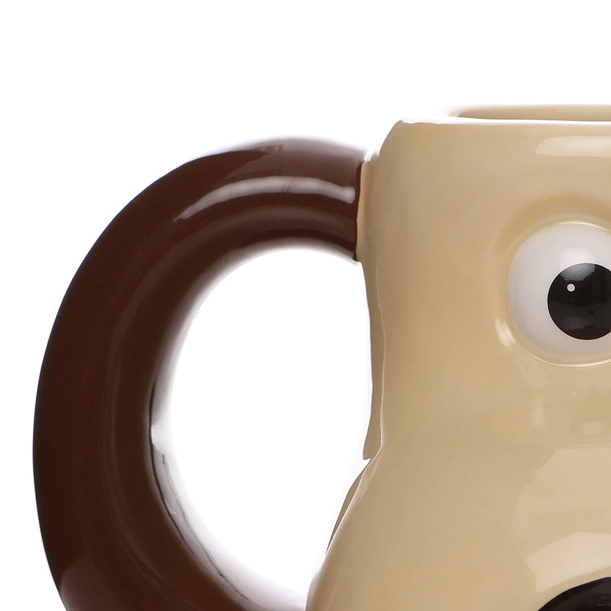 Wallace & Gromit Gromit Shaped Mug, another view