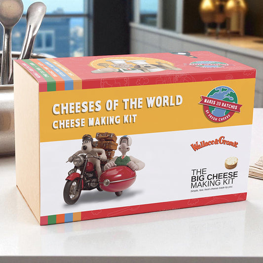 Wallace & Gromit's Cheeses of The World Cheese Making Kit